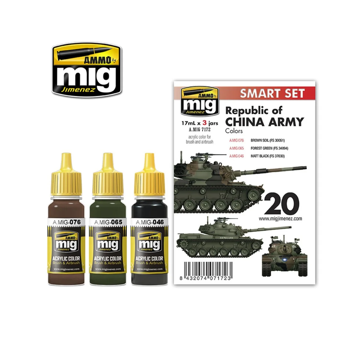 M48H RoCA (Republic of China Army) - AMMO by MIG Jimenez A.MIG-7172