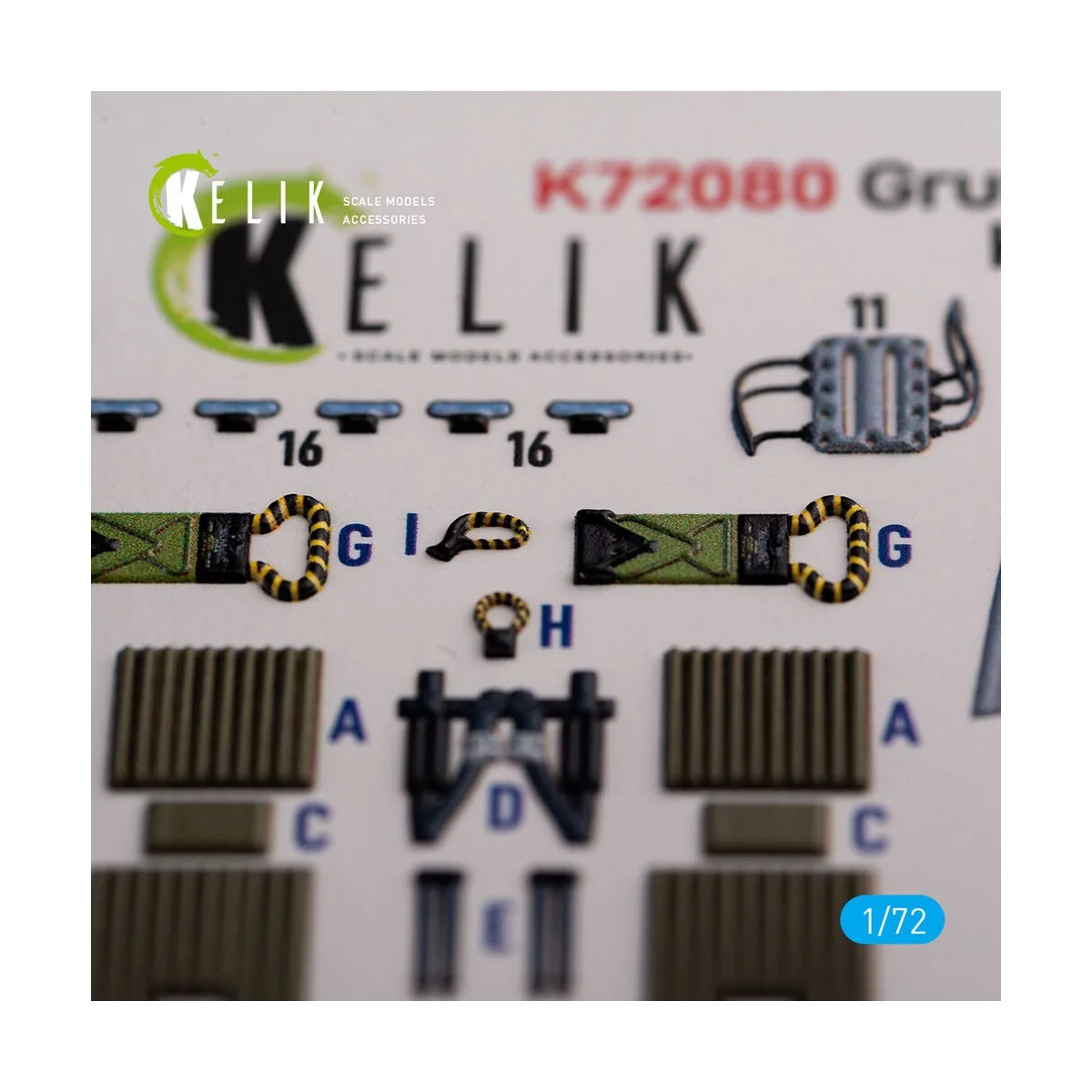 Grumman A-6A Knight Rider interior 3D decals for Fujimi kit, 1/72 -...