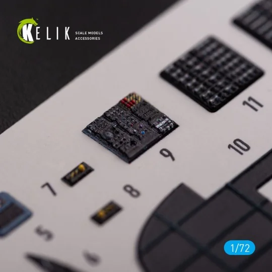 CH-53D Sea Stallion interior 3D decals for Fujimi/Academy kit, 1/72...