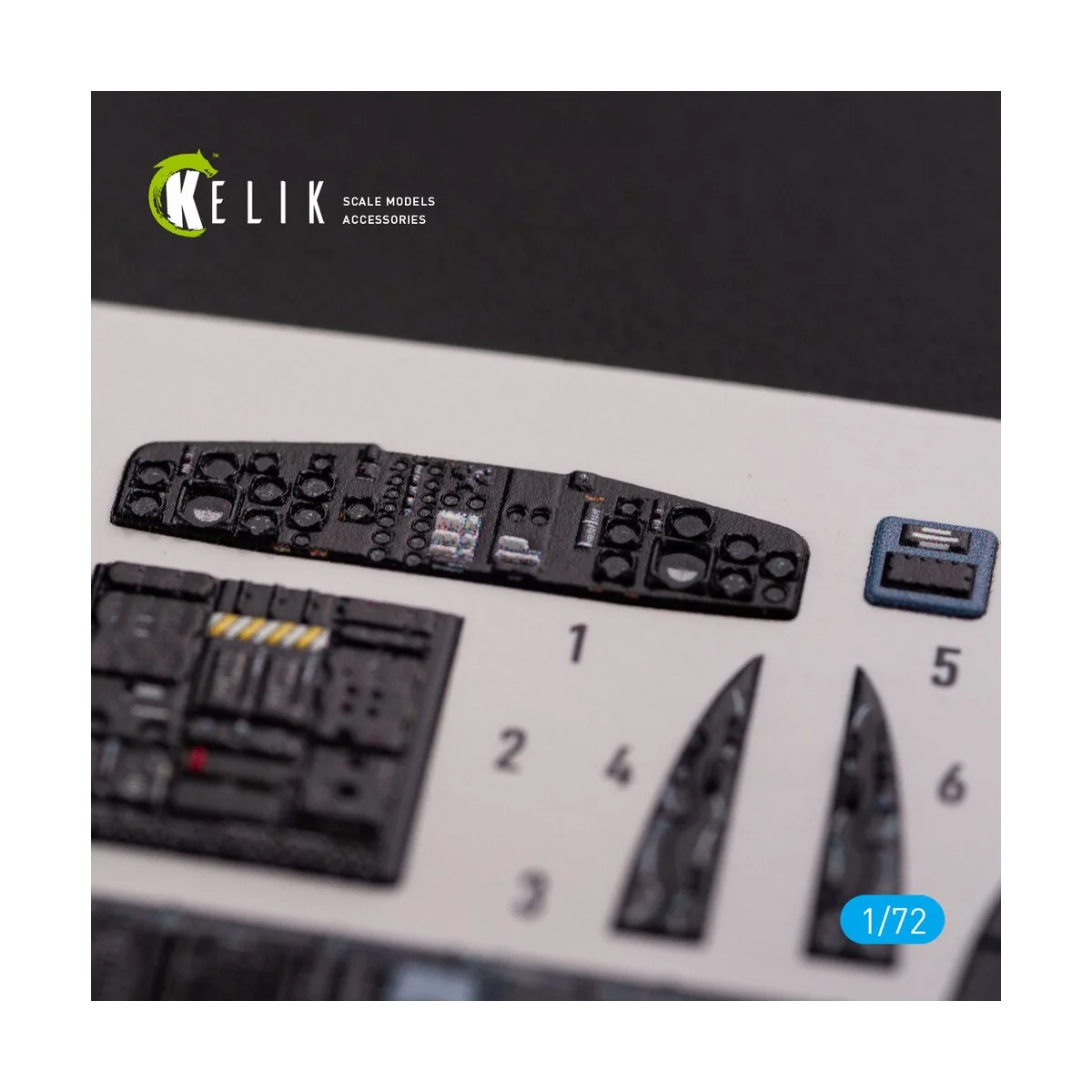 CH-53D Sea Stallion interior 3D decals for Fujimi/Academy kit, 1/72...