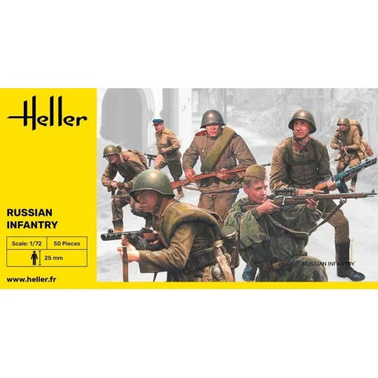Russian Infantry, 1/72 - Heller 49603