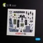 F-15C - interior 3D decals for FineMolds kit, 1/72 - Kelik K72091