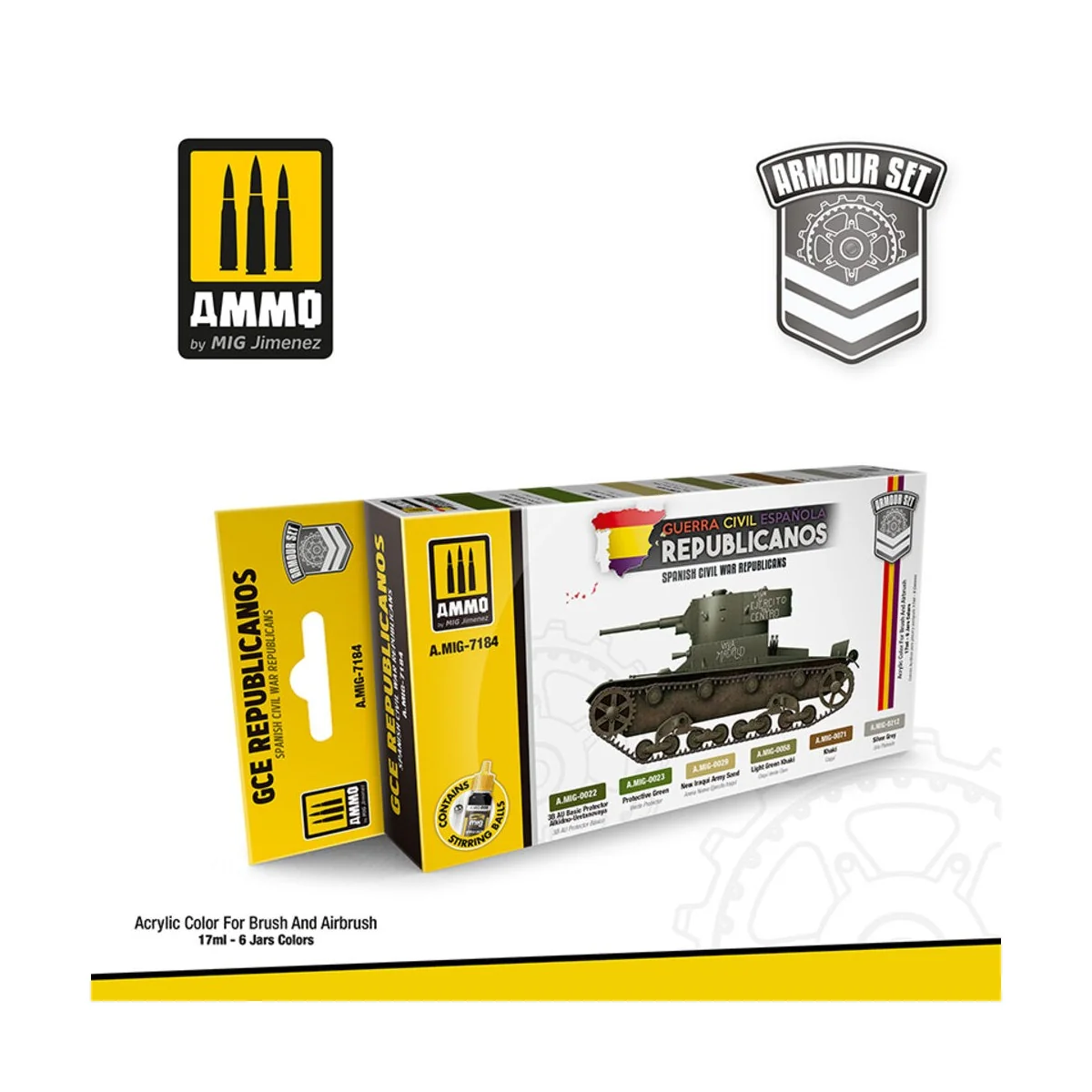 Spanish Civil War - Republicans Set - AMMO by MIG Jimenez A.MIG-7184