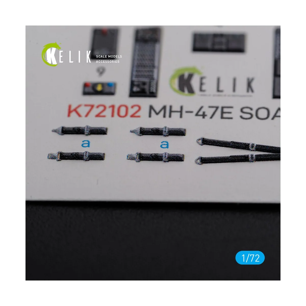 MH-47E interior 3D decals for Italeri kit, 1/72 - Kelik K72102