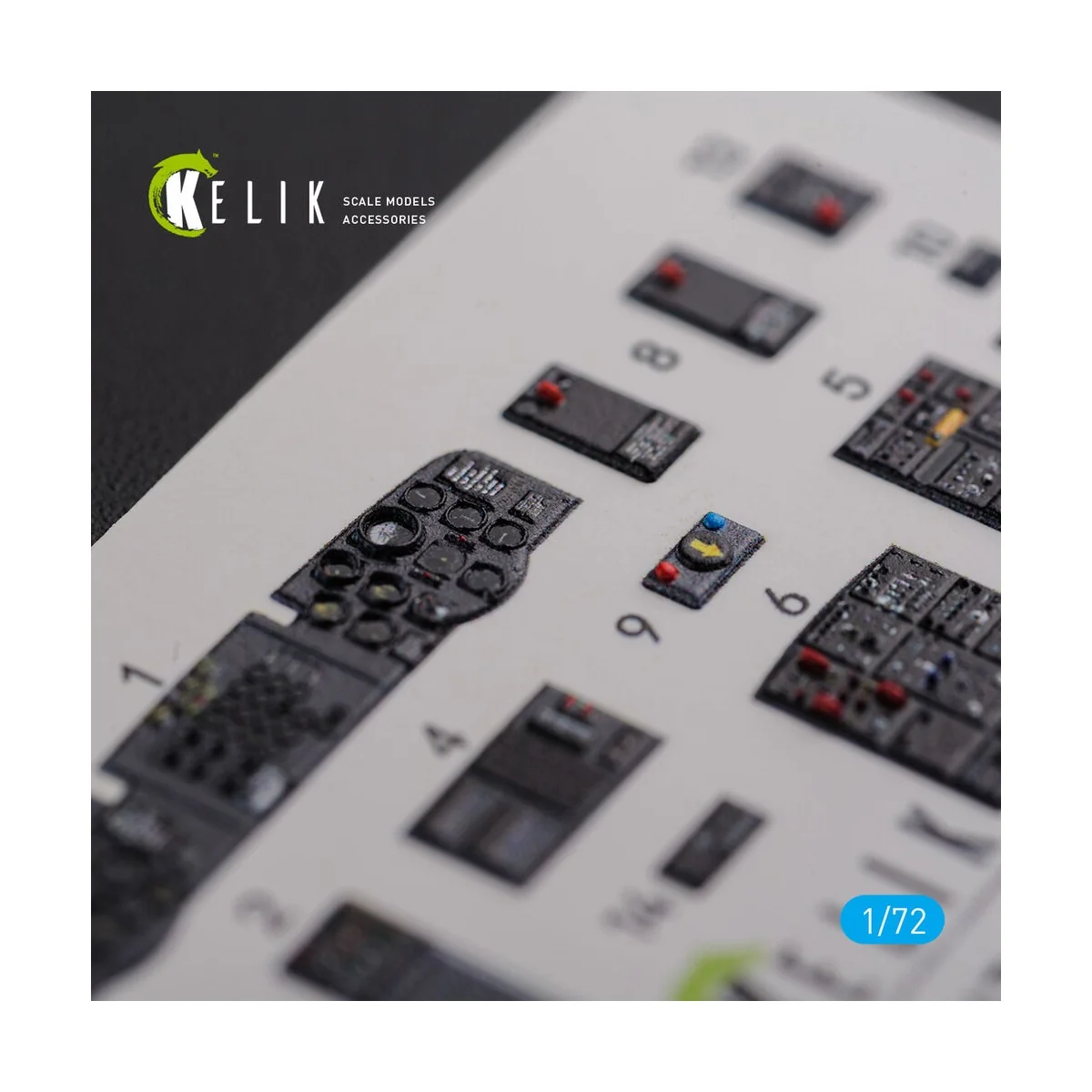 CH-47A interior 3D decals for Trumpeter kit, 1/72 - Kelik K72103