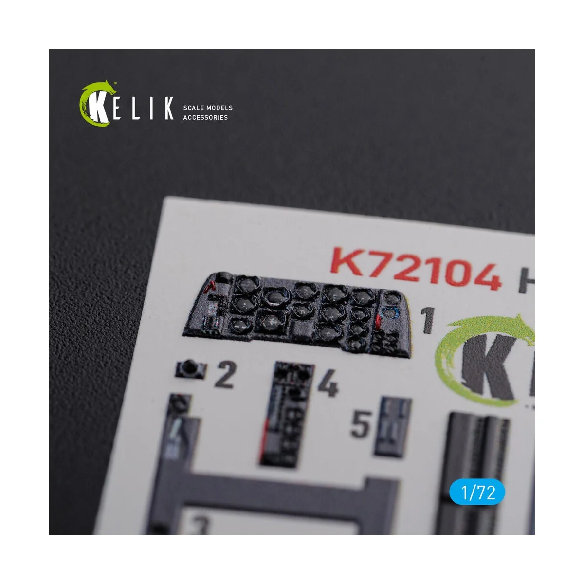 HE-219 UHU interior 3D decals for Dragon kit, 1/72 - Kelik K72104