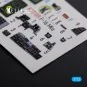 F-16 MLU interior 3D decals for Revell kit, 1/72 - Kelik K72109