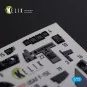 F-15E interior 3D decals for Academy kit, 1/72 - Kelik K72111