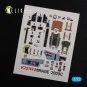 Mirage 2000C interior 3D decals forModelSvit kit, 1/72 - Kelik K72119