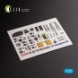 B-26 F/G Marauder - interior 3D decals for Hasegawa kit, 1/72 - Kel...