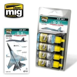 SU-35 Flanker-E Colors (also for SU-27 and SU-34) - AMMO by MIG Jim...