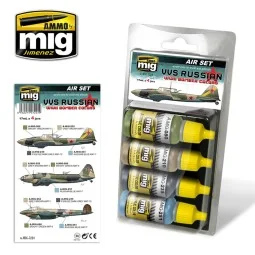 VVS Russian WWII Bomber Colors - AMMO by MIG Jimenez A.MIG-7224