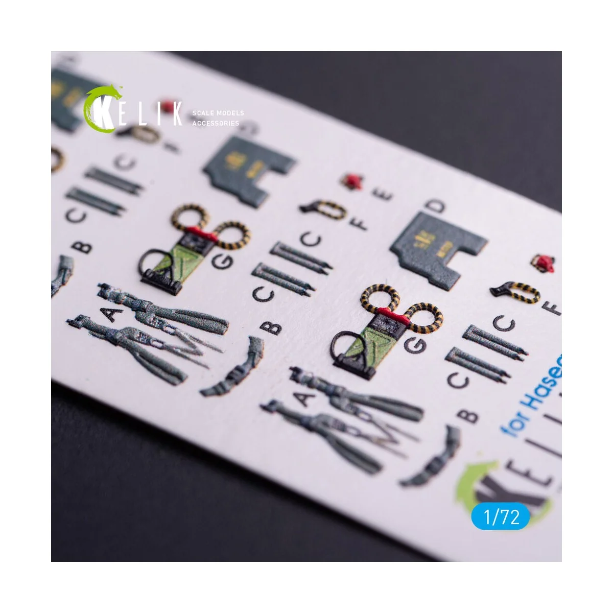 RF-4B - interior 3D decals for Hasegawa kit, 1/72 - Kelik K72068