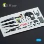 F-8E Crusader - interior 3D decals for Academy kit, 1/72 - Kelik K7...
