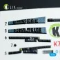 F-8E Crusader - interior 3D decals for Academy kit, 1/72 - Kelik K7...