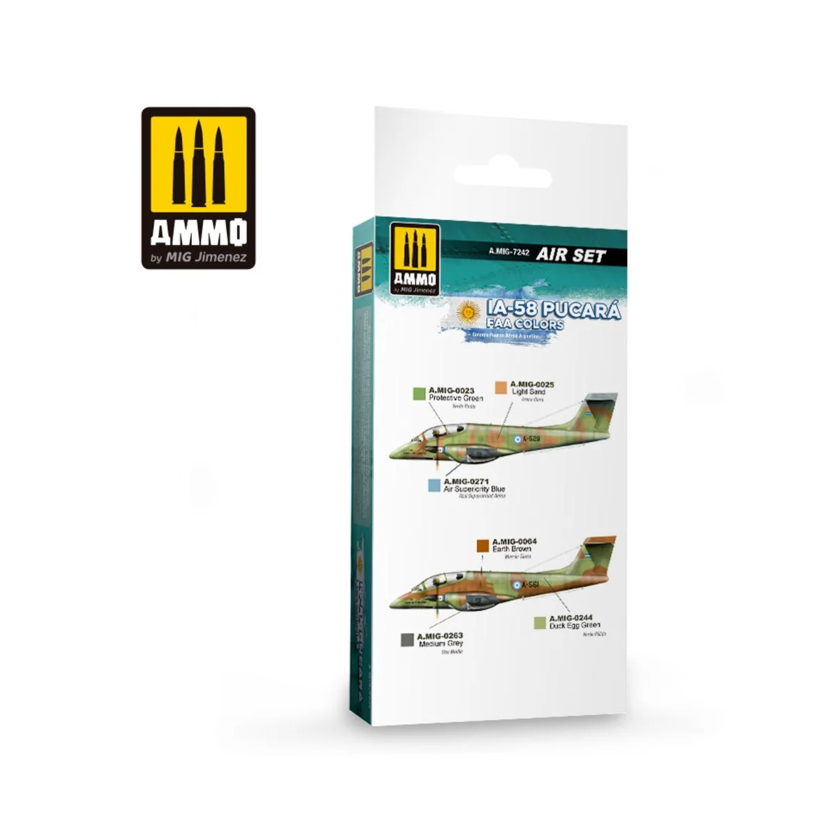 IA-58 Pucará FAA Colors - AMMO by MIG Jimenez A.MIG-7242