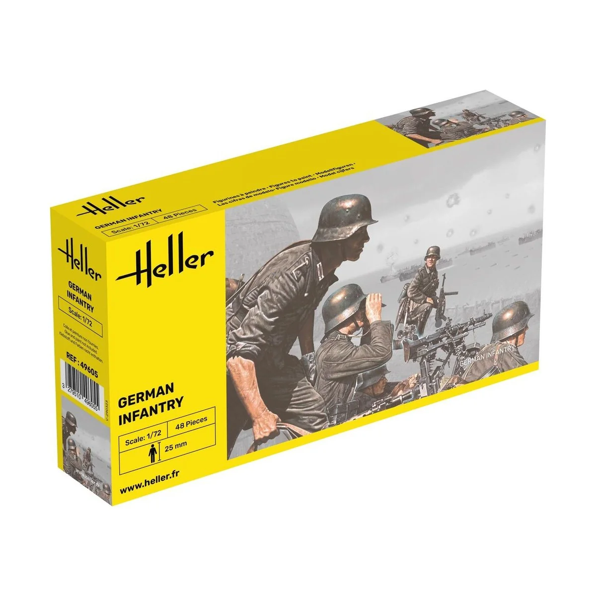 German Infantry, 1/72 - Heller 49605