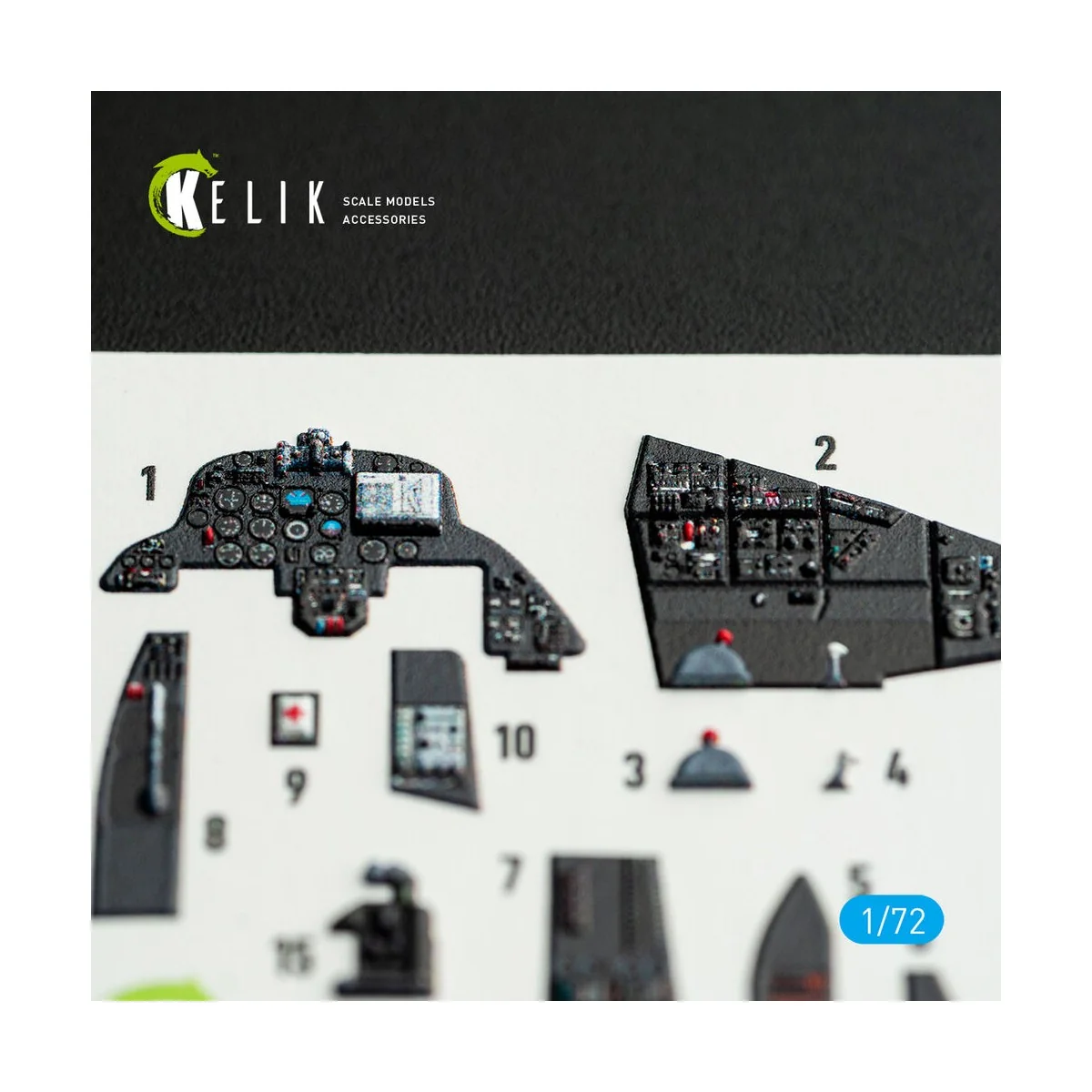 Mi-35/24 - interior 3D decals for Italeri kit, 1/72 - Kelik K72238