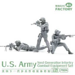 U.S.Army Next Generation Infantry Combat Equipment Resin Set, 1/35 ...