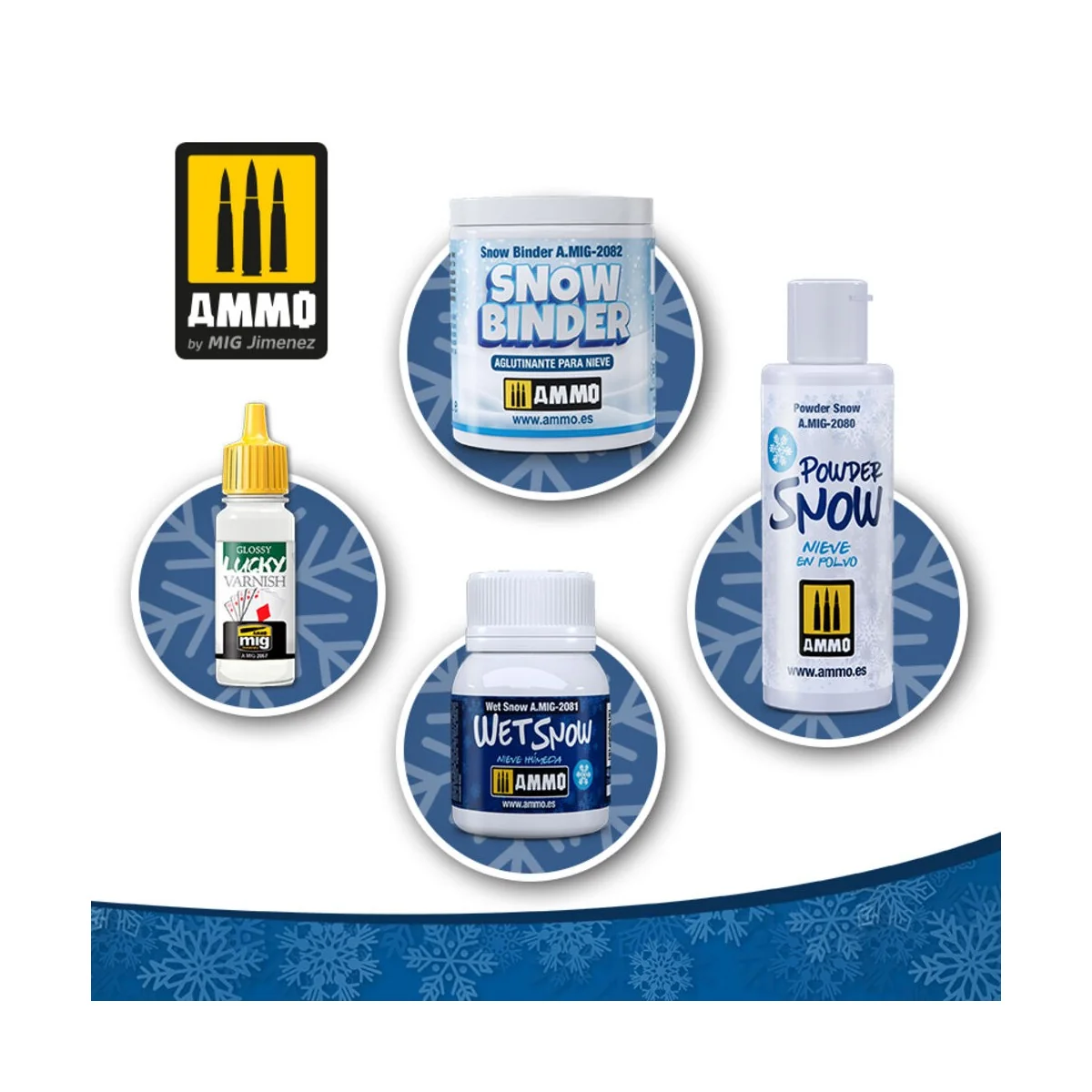 Winterizer Set - AMMO by MIG Jimenez A.MIG-7458