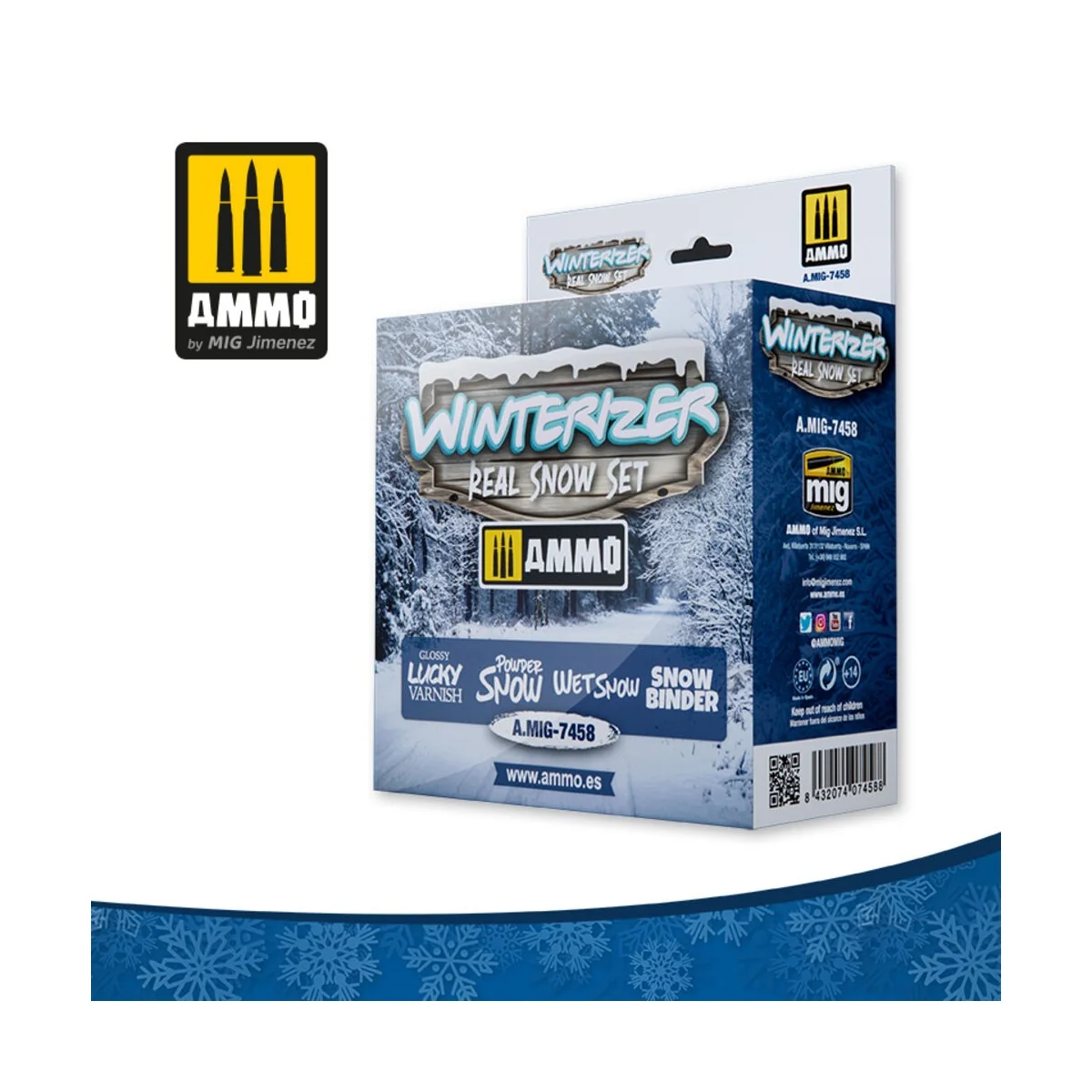 Winterizer Set - AMMO by MIG Jimenez A.MIG-7458
