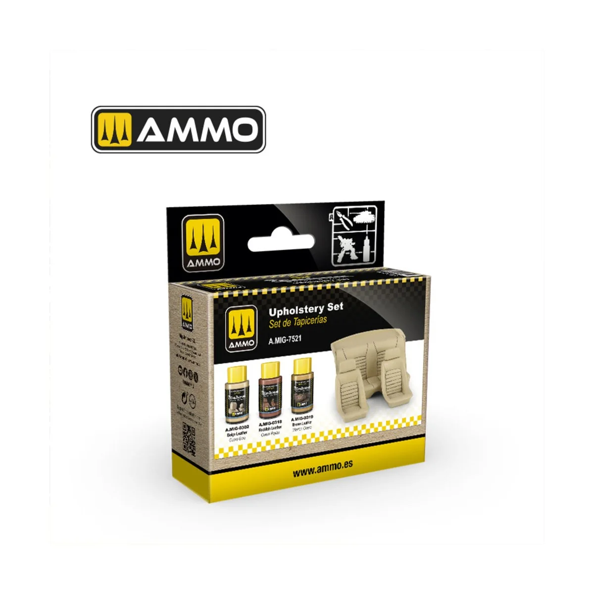 Cobra Motor Upholstery Set - AMMO by MIG Jimenez A.MIG-7521