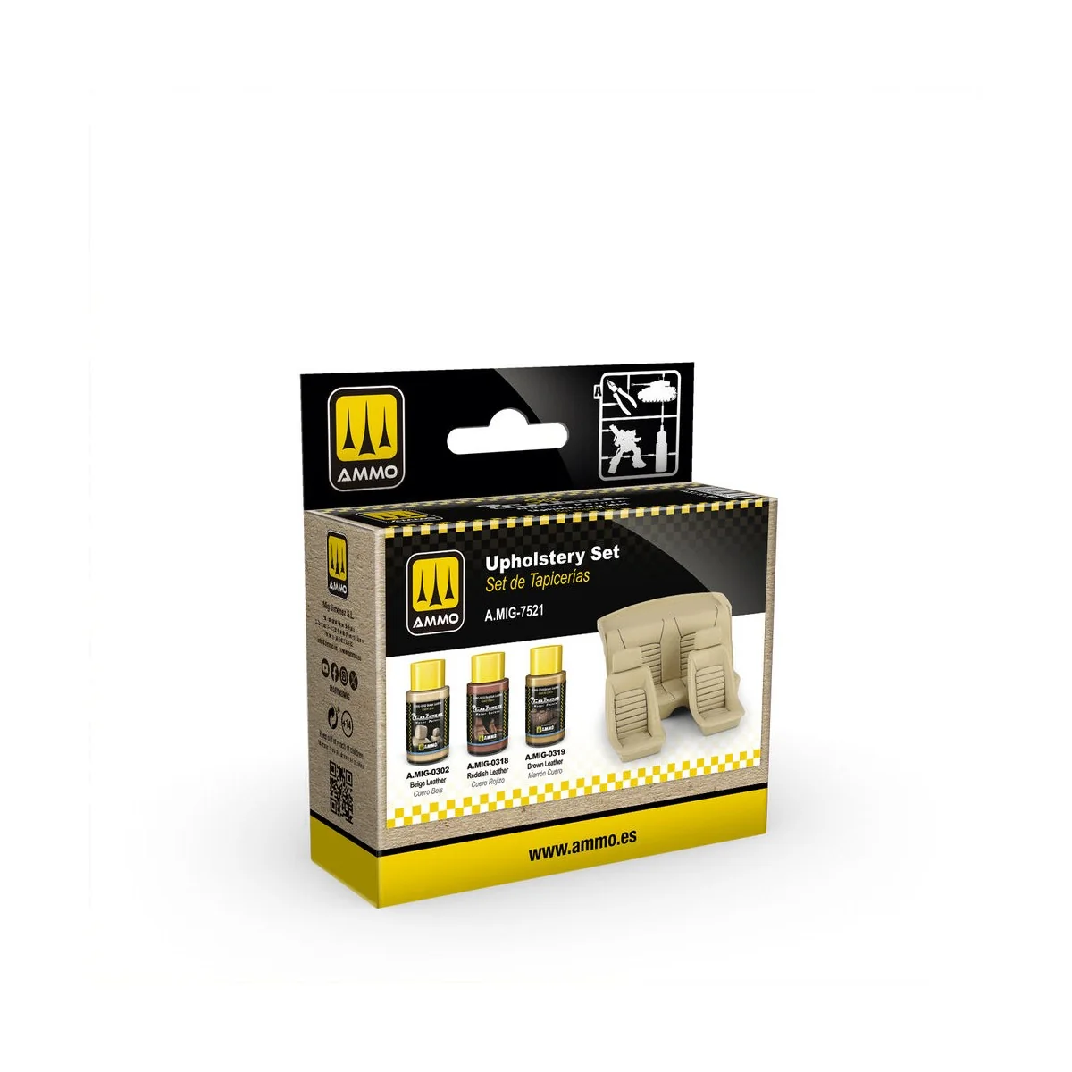 Cobra Motor Upholstery Set - AMMO by MIG Jimenez A.MIG-7521