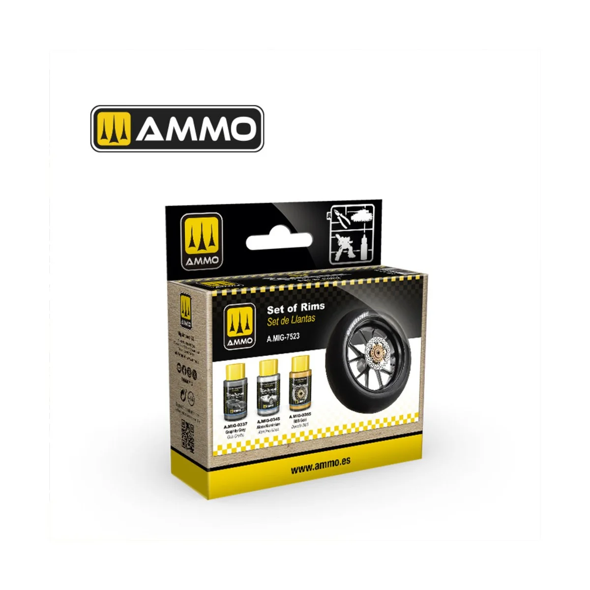 Cobra Motor Set of Rims - AMMO by MIG Jimenez A.MIG-7523