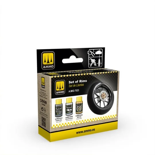 Cobra Motor Set of Rims - AMMO by MIG Jimenez A.MIG-7523