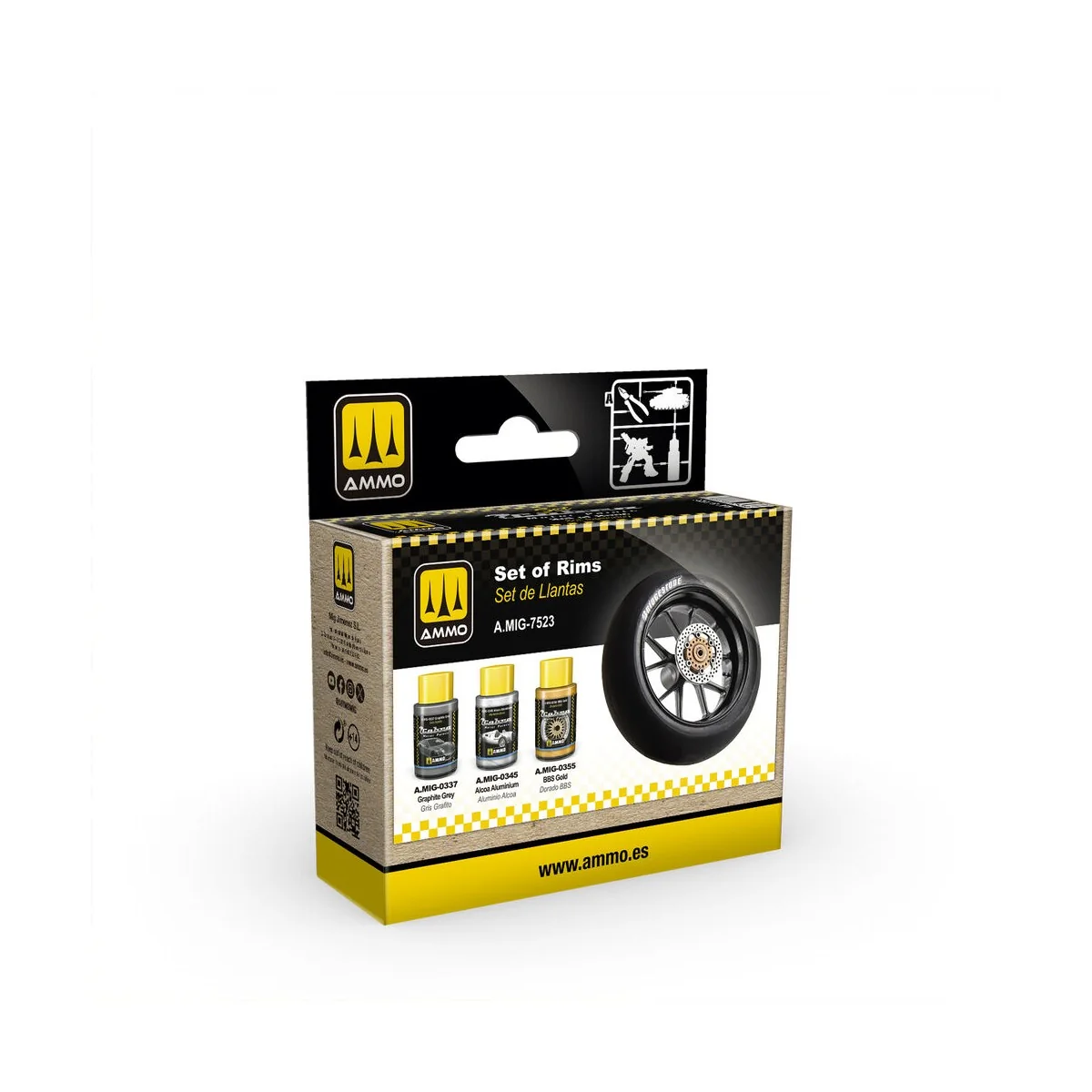 Cobra Motor Set of Rims - AMMO by MIG Jimenez A.MIG-7523