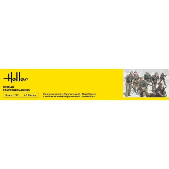 German Panzergrenadiers, 1/72 - Heller 49606