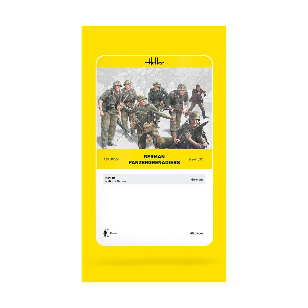 German Panzergrenadiers, 1/72 - Heller 49606
