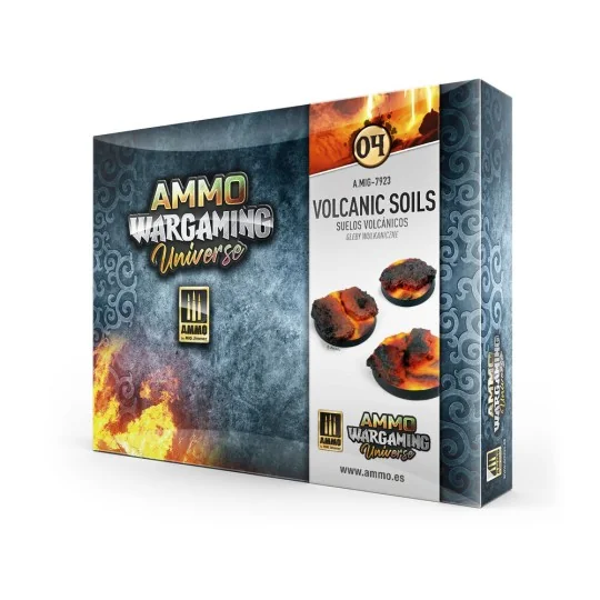 AMMO WARGAMING UNIVERSE 04 - Volcanic Soils - AMMO by MIG Jimenez A...