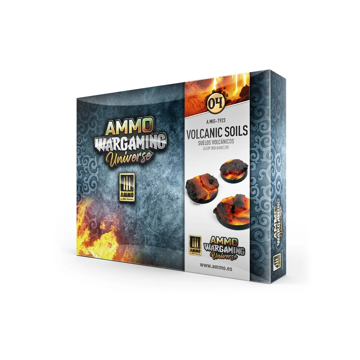 AMMO WARGAMING UNIVERSE 04 - Volcanic Soils - AMMO by MIG Jimenez A...