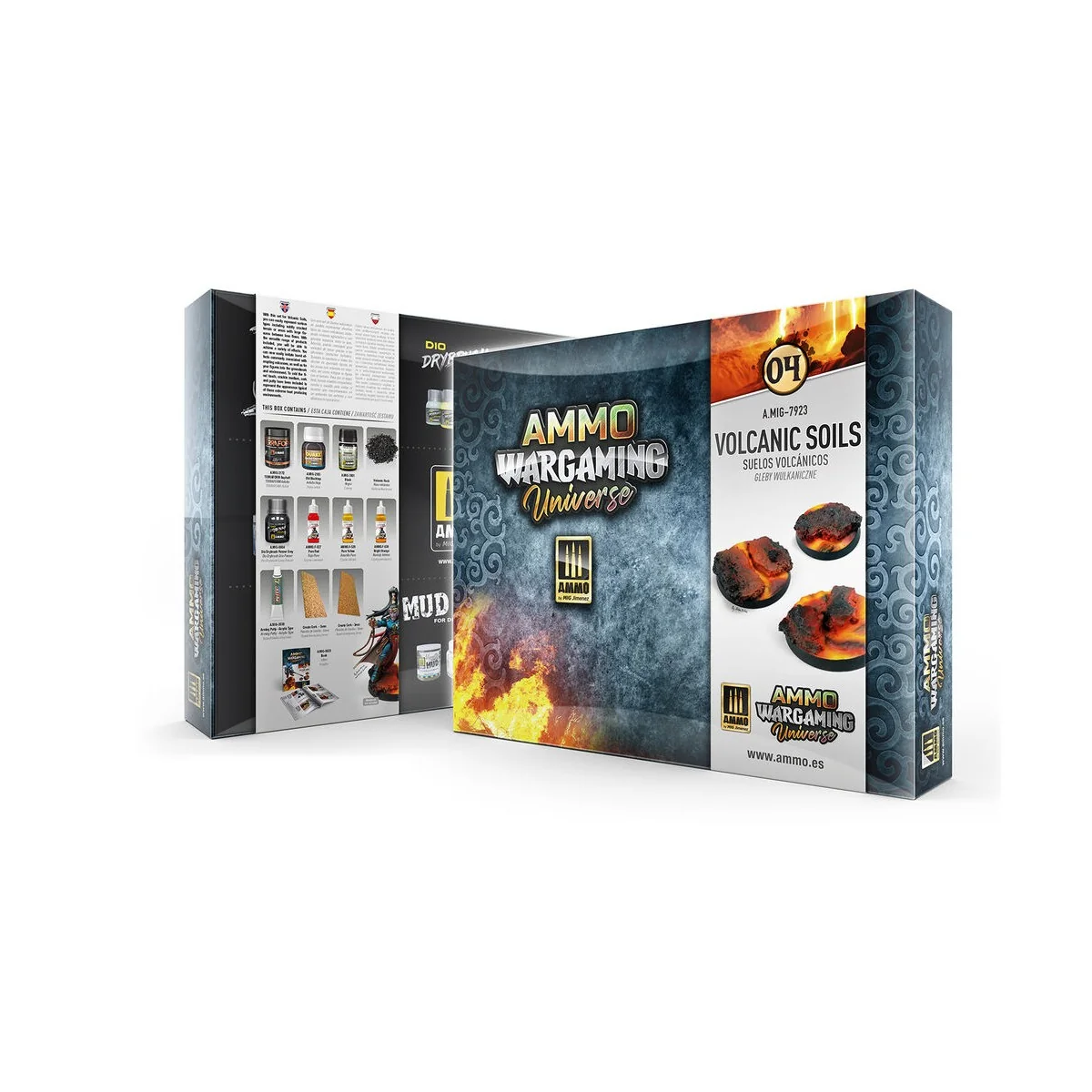 AMMO WARGAMING UNIVERSE 04 - Volcanic Soils - AMMO by MIG Jimenez A...