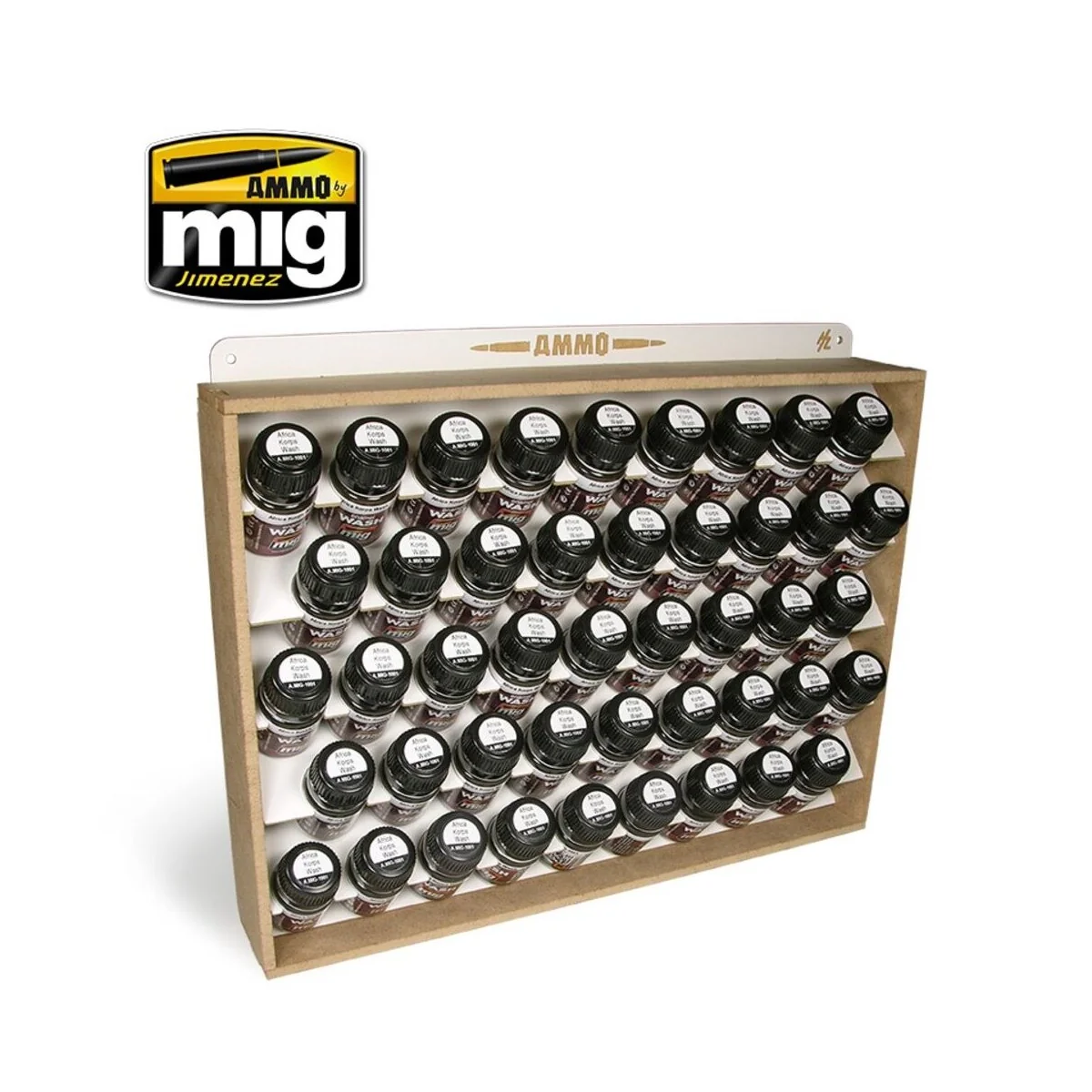 35mL AMMO Storage System - AMMO by MIG Jimenez A.MIG-8006 35mL AMMO Storage System - AMMO by MIG Jimenez A.MIG-8006