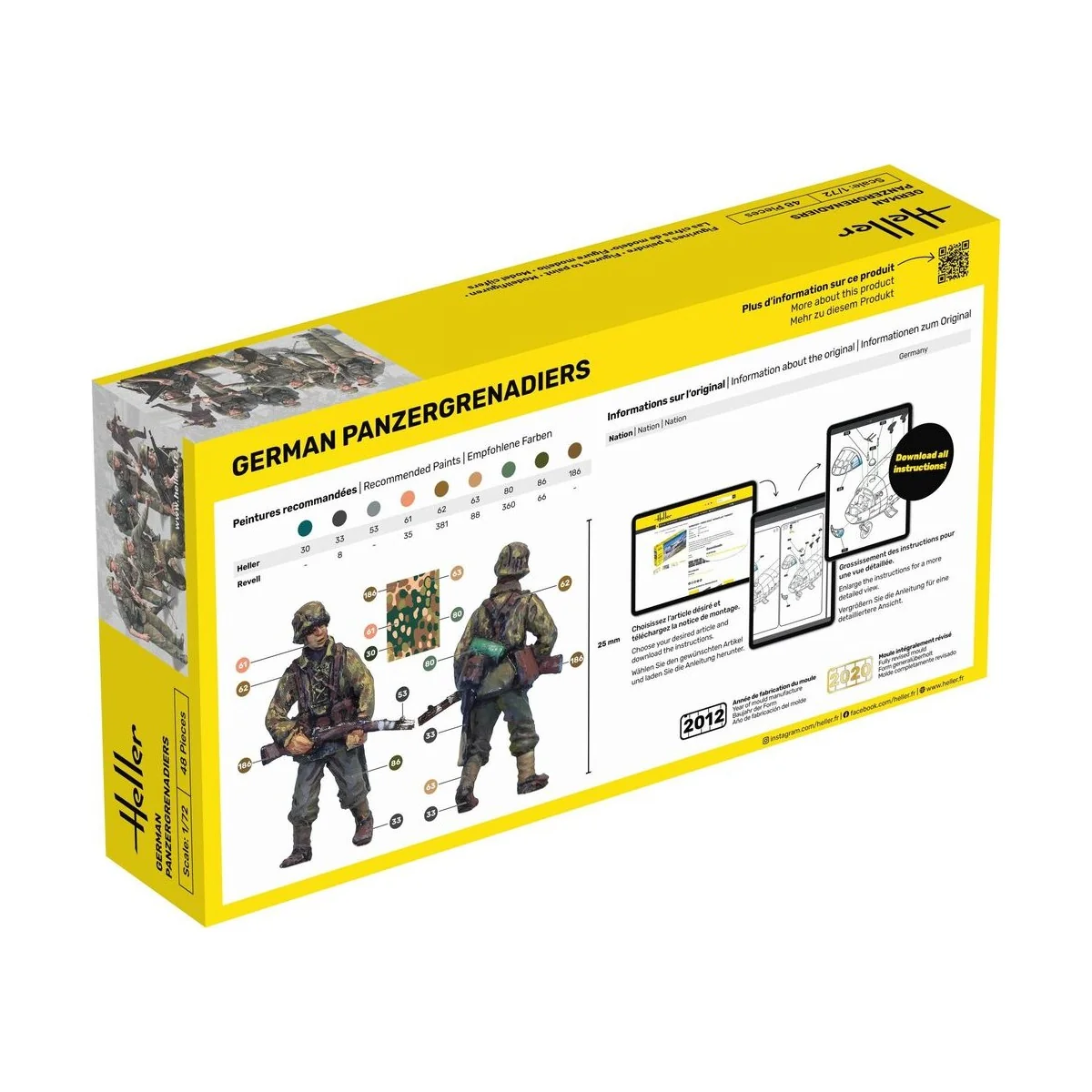 German Panzergrenadiers, 1/72 - Heller 49606