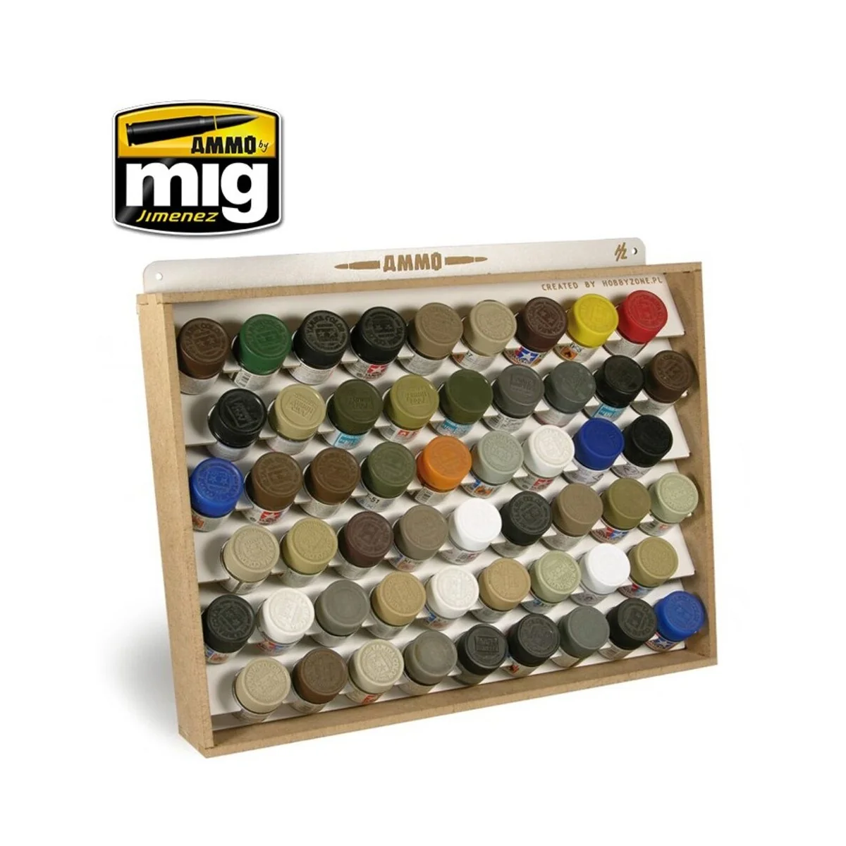 Tamiya / Gunze AMMO Storage System - AMMO by MIG Jimenez A.MIG-8014 Tamiya / Gunze AMMO Storage System - AMMO by MIG Jimenez A.MIG-8014
