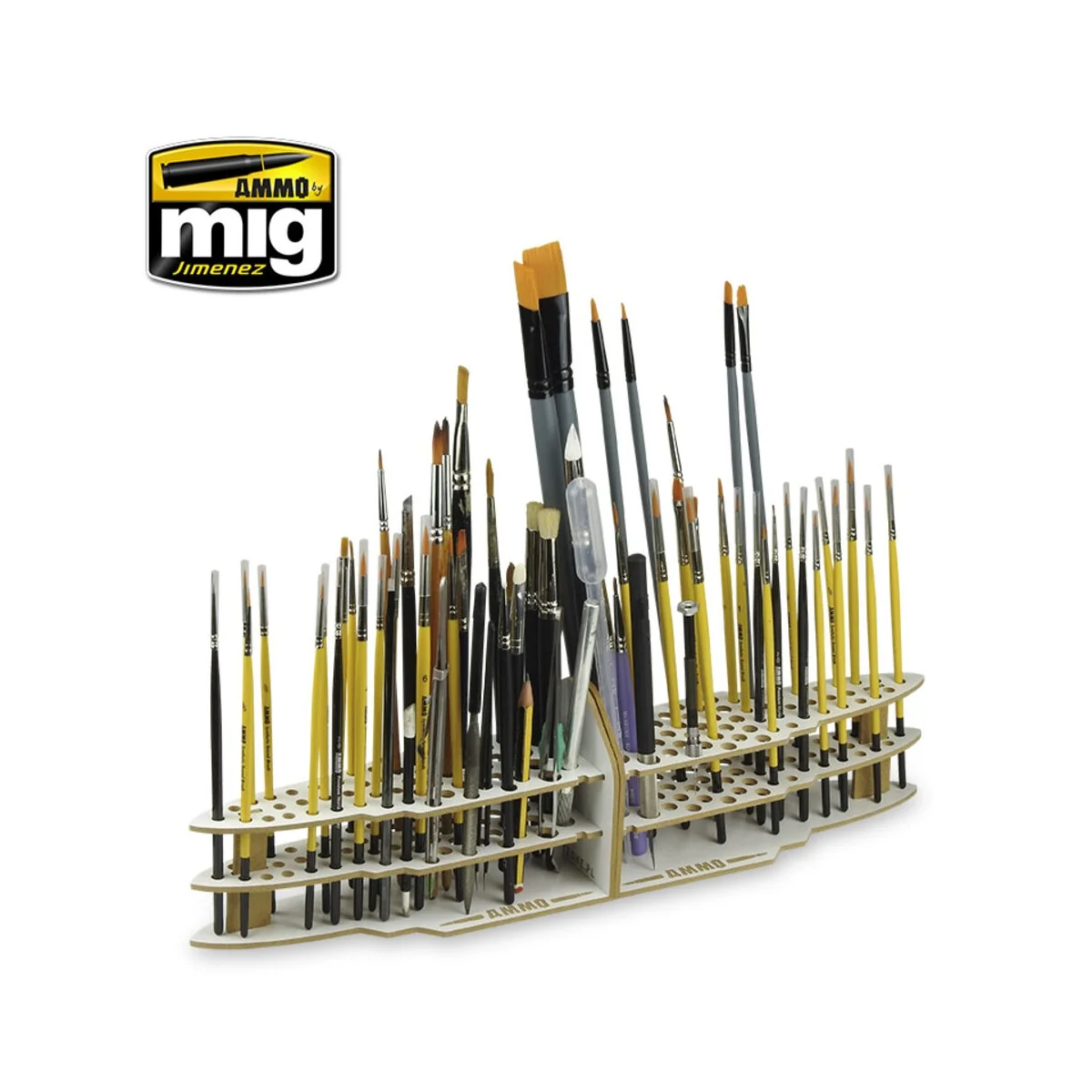 Brush Organizer - AMMO by MIG Jimenez A.MIG-8022
