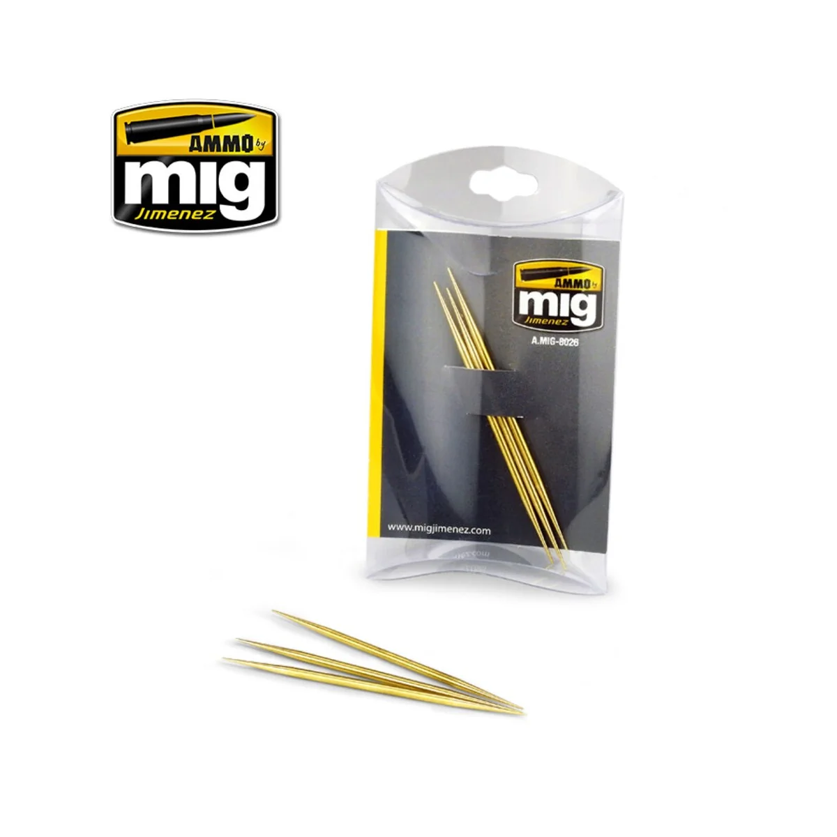 Brass Toothpicks - AMMO by MIG Jimenez A.MIG-8026