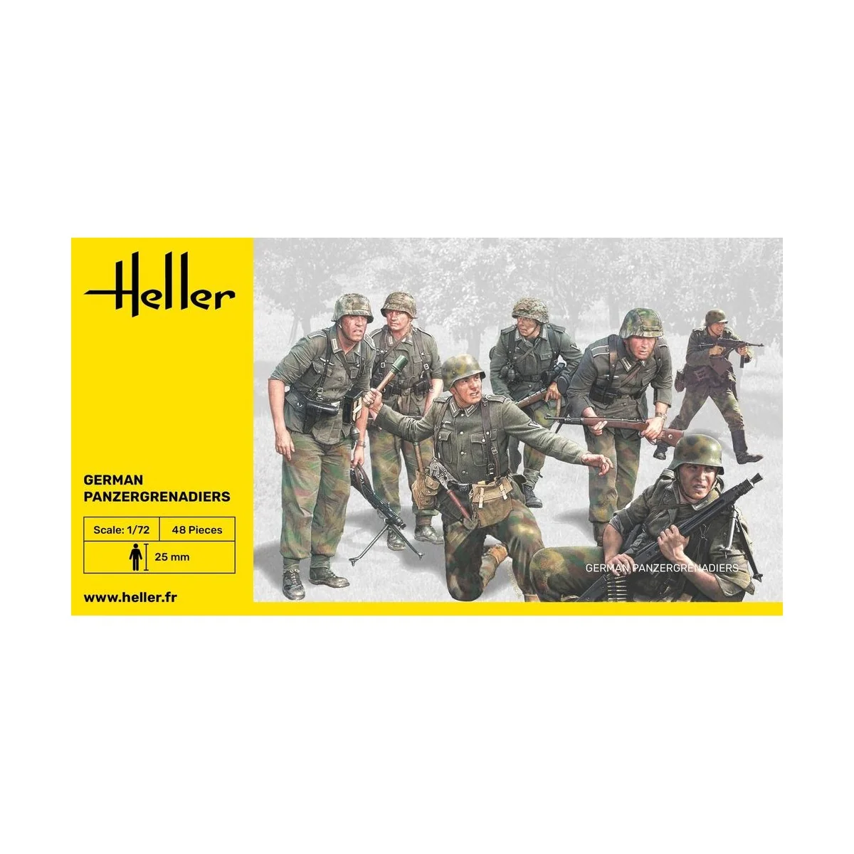 German Panzergrenadiers, 1/72 - Heller 49606