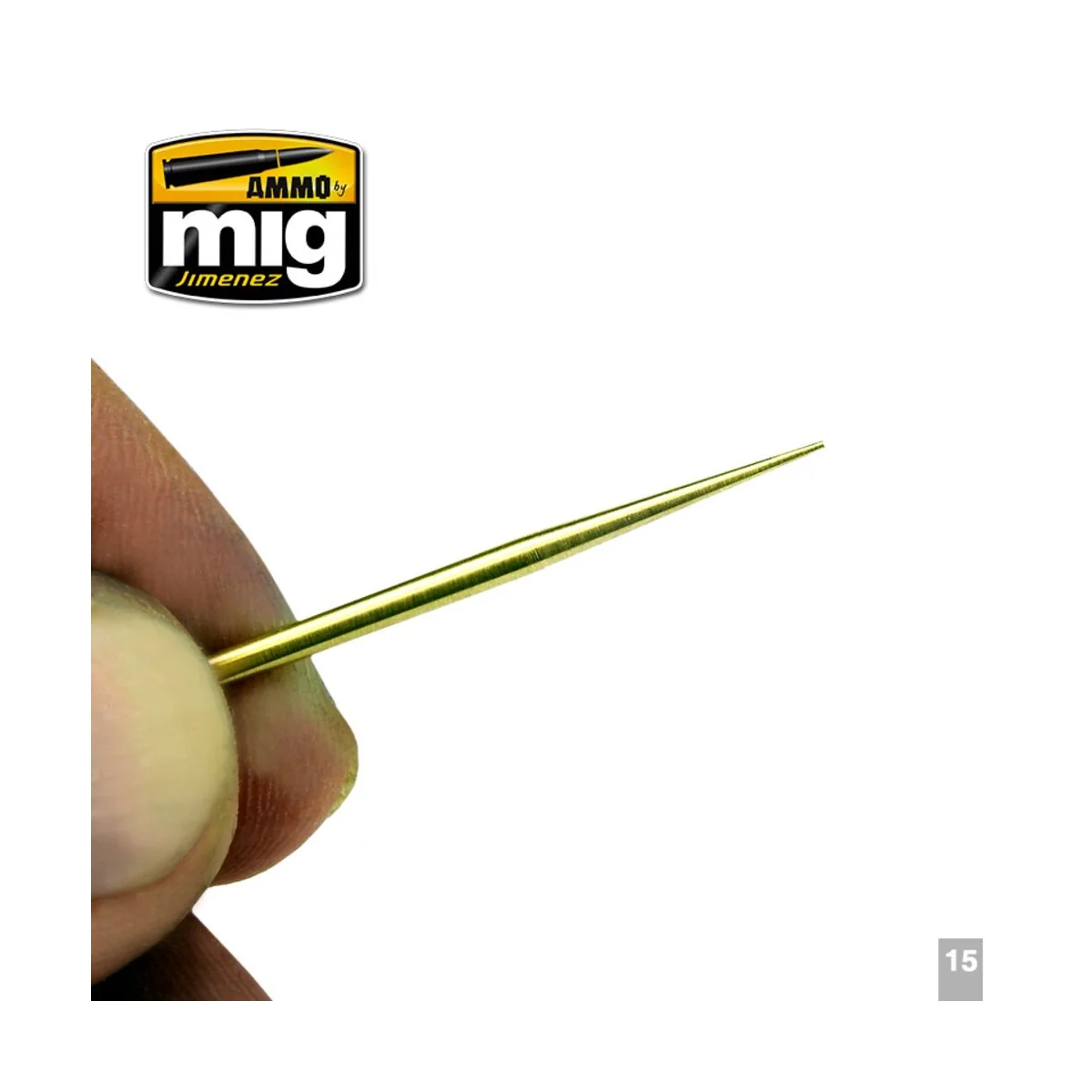Brass Toothpicks - AMMO by MIG Jimenez A.MIG-8026 Brass Toothpicks - AMMO by MIG Jimenez A.MIG-8026