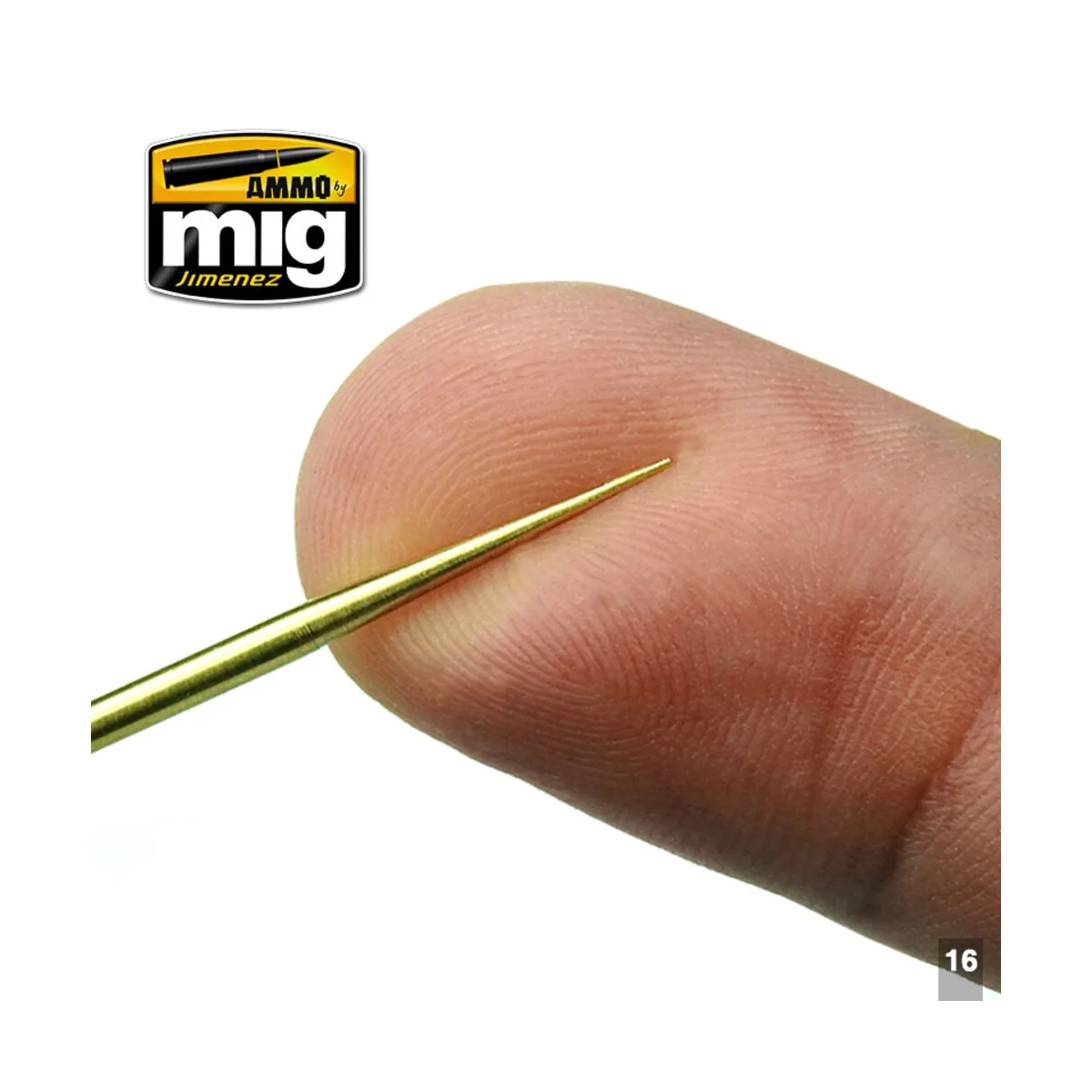Brass Toothpicks - AMMO by MIG Jimenez A.MIG-8026 Brass Toothpicks - AMMO by MIG Jimenez A.MIG-8026