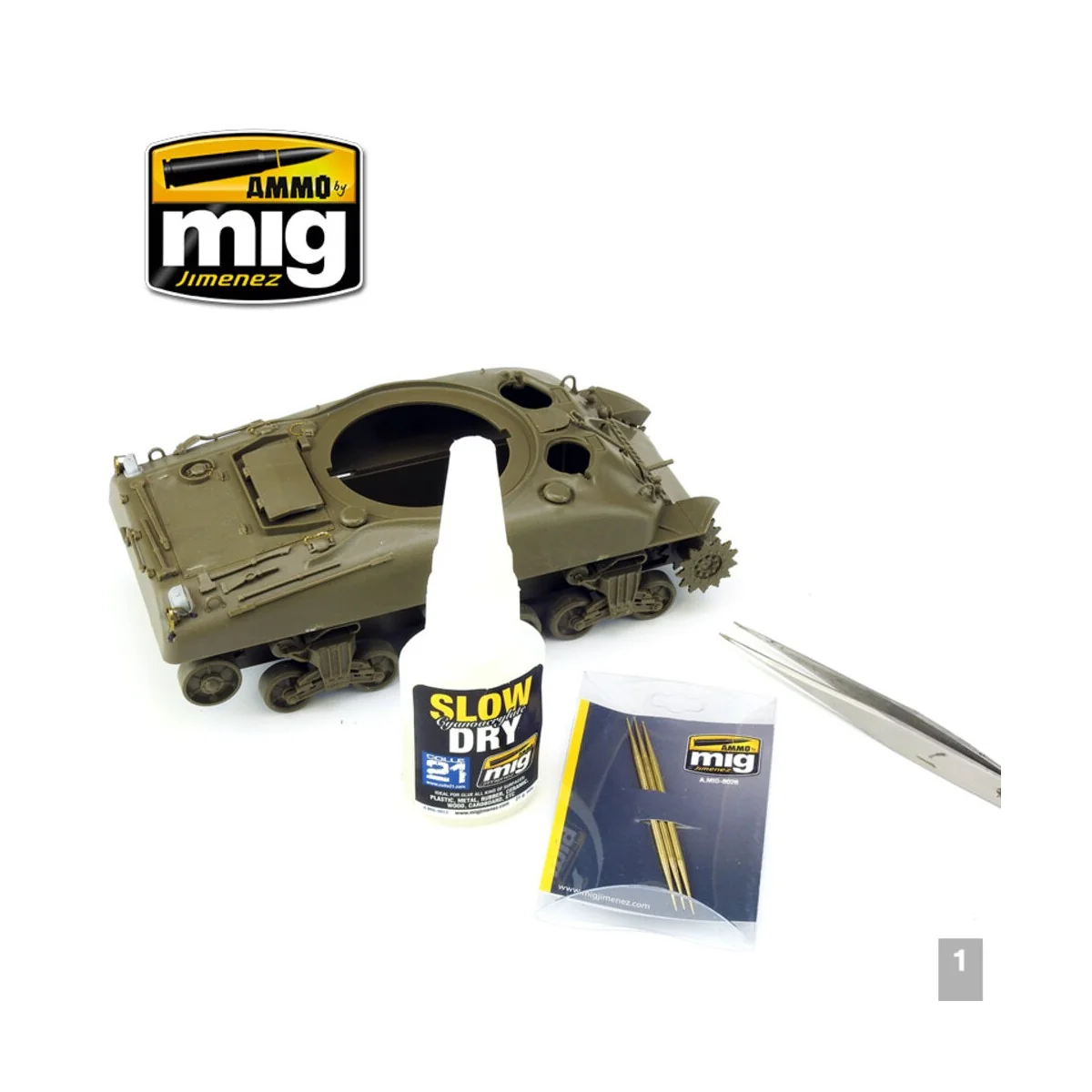 Brass Toothpicks - AMMO by MIG Jimenez A.MIG-8026 Brass Toothpicks - AMMO by MIG Jimenez A.MIG-8026