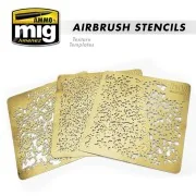 Airbrush Stencils - Available Again - AMMO by MIG Jimenez A.MIG-8035 Airbrush Stencils - Available Again - AMMO by MIG Jimenez A.MIG-8035