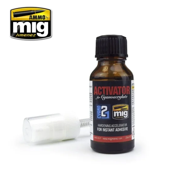 Cyanoacrylate Activator - AMMO by MIG Jimenez A.MIG-8037
