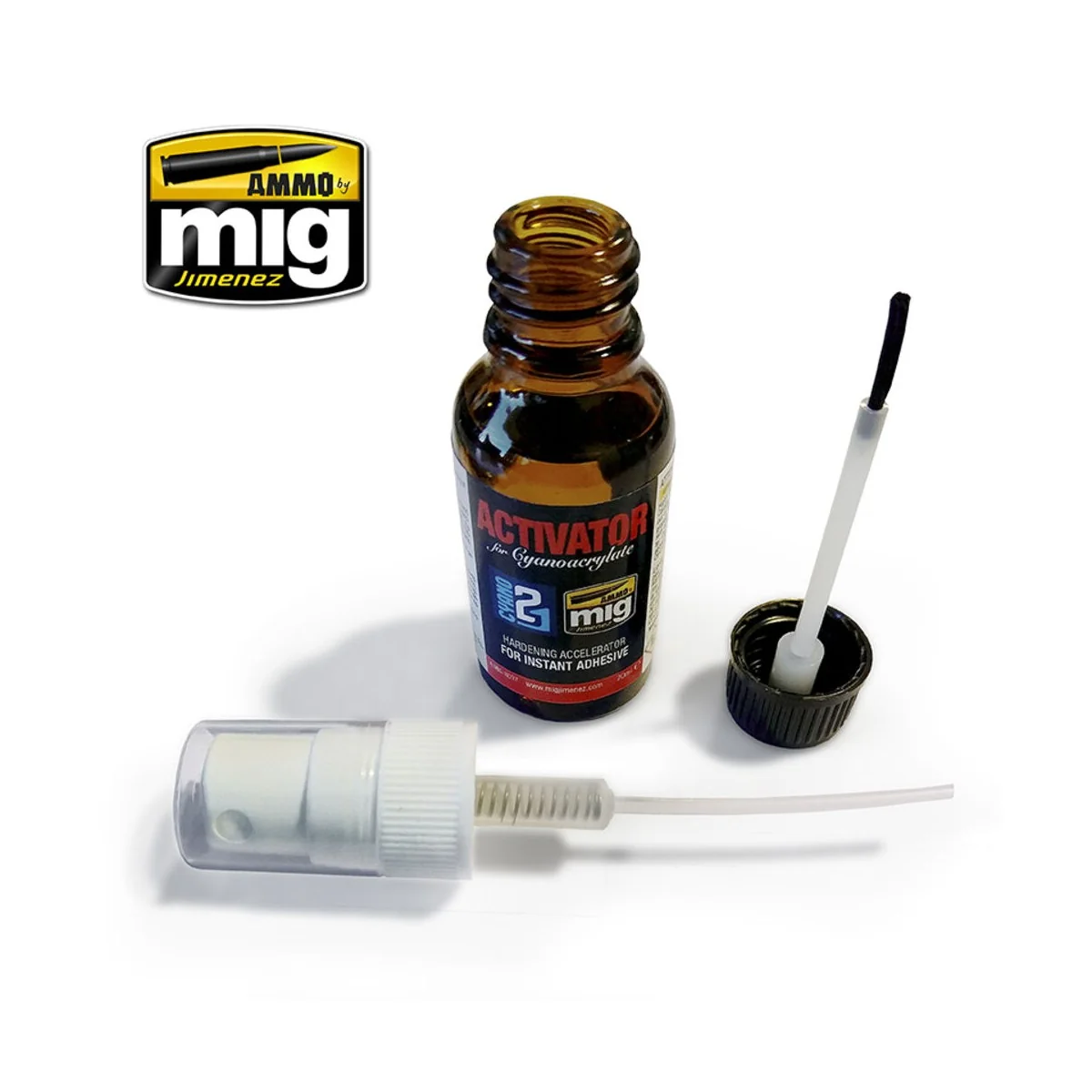 Cyanoacrylate Activator - AMMO by MIG Jimenez A.MIG-8037 Cyanoacrylate Activator - AMMO by MIG Jimenez A.MIG-8037