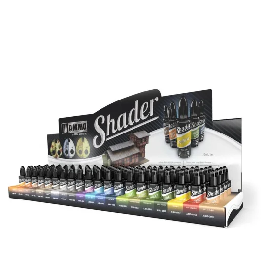 Display: Shaders - AMMO by MIG Jimenez A.MIG-8178 Display: Shaders - AMMO by MIG Jimenez A.MIG-8178