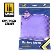 Softouch Velvet Masking Sheets (x5 sheets, 280mm x 195mm, adhesive)...