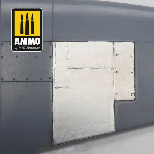 Aluminium Sheets 280mm x 195mm - AMMO by MIG Jimenez A.MIG-8247